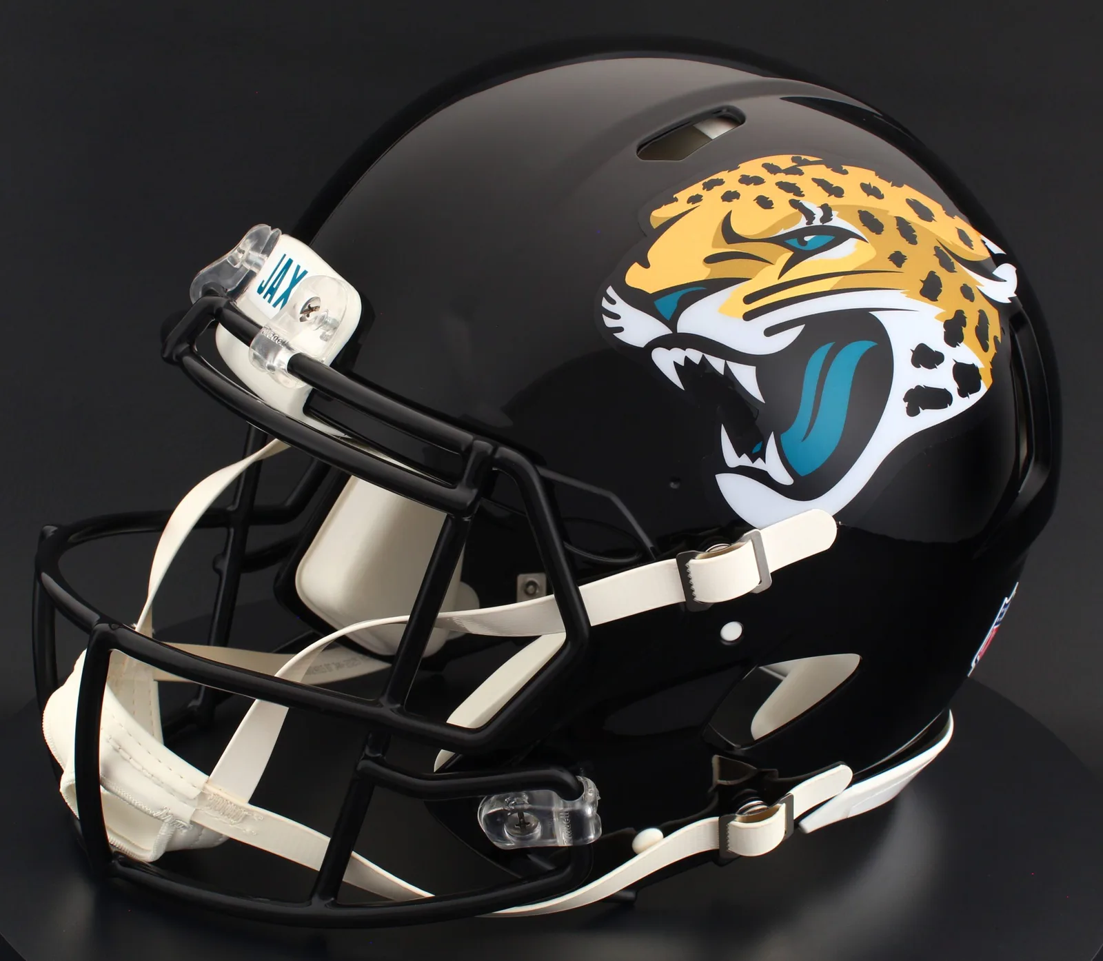 Jacksonville Jaguars Riddell Authentic Speed Football Helmet – Black Jaguar