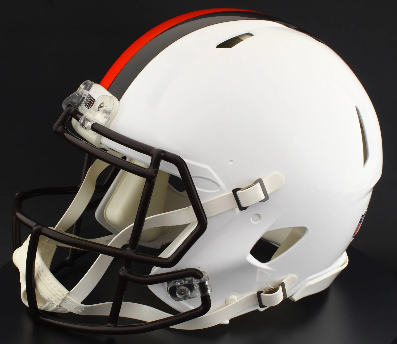 Cleveland Browns Riddell Authentic Speed Football Helmet – 2023 White Out