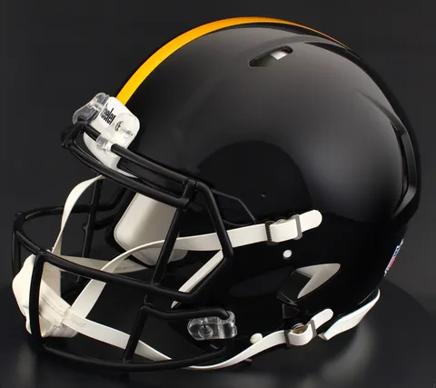 Pittsburgh Steelers Riddell Authentic Speed Football Helmet