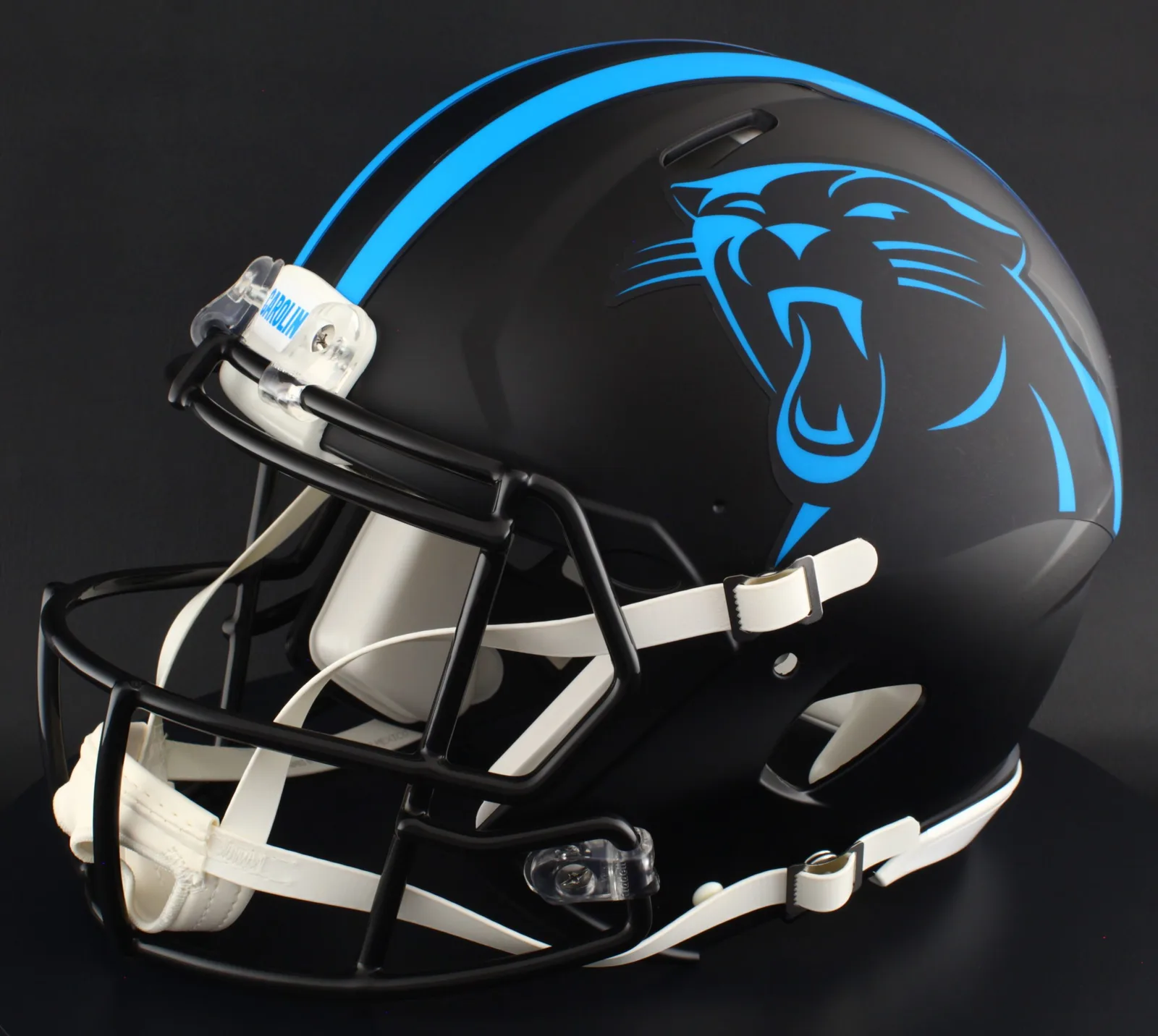 Carolina Panthers Riddell Authentic Speed Football Helmet – 2022 Alternate On-Field Panther