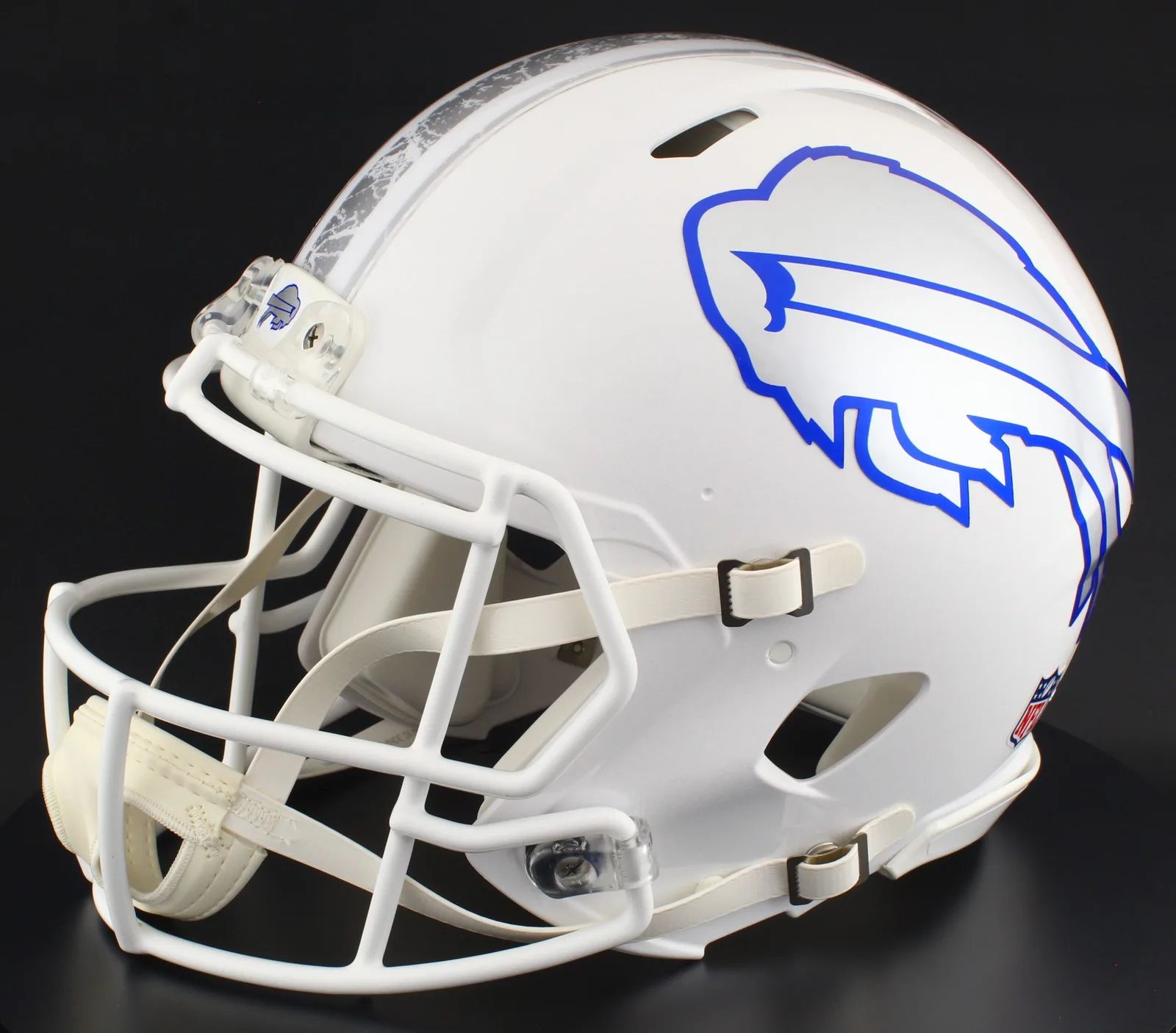 Buffalo Bills Riddell Authentic Speed Football Helmet – 2025 Rivalries, White