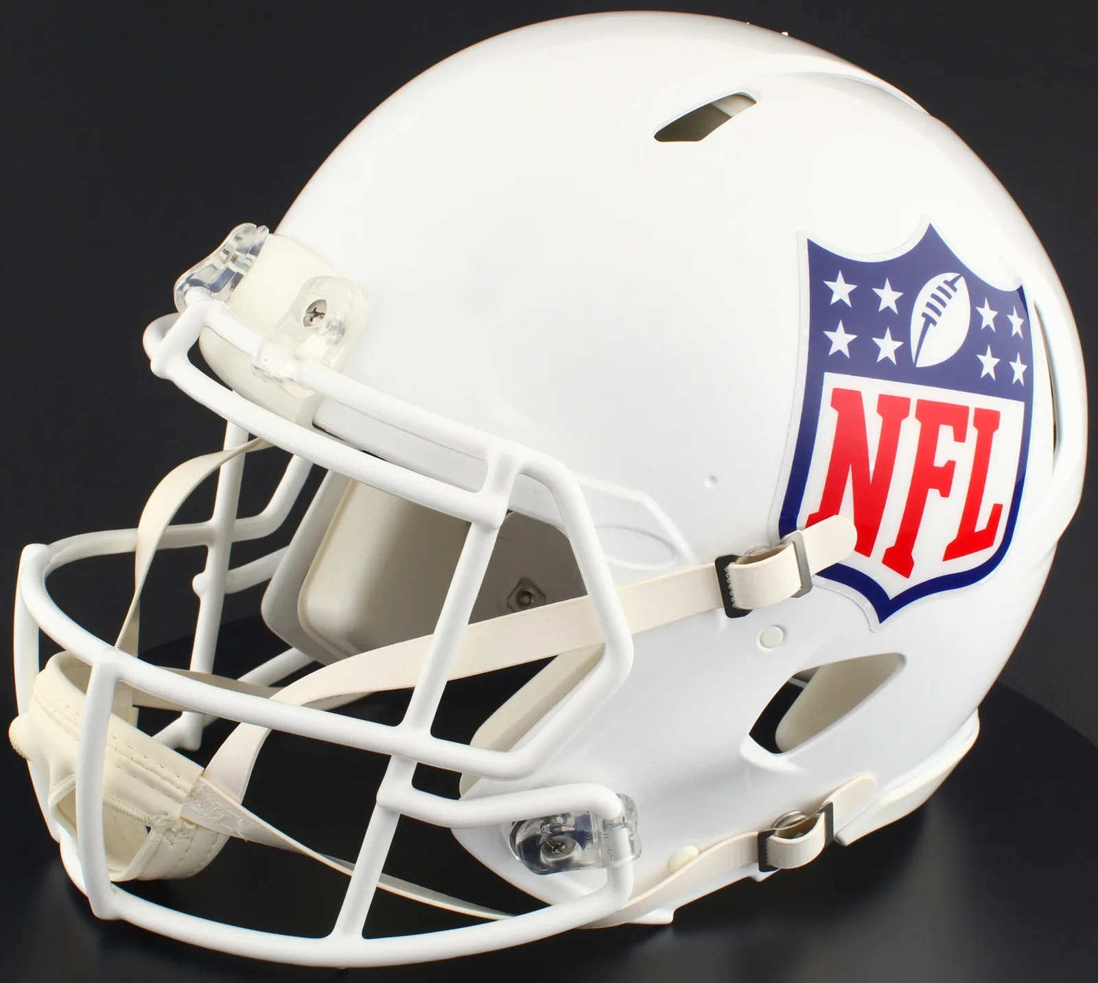 NFL Riddell Authentic Speed Football Helmet – White NFL Shield