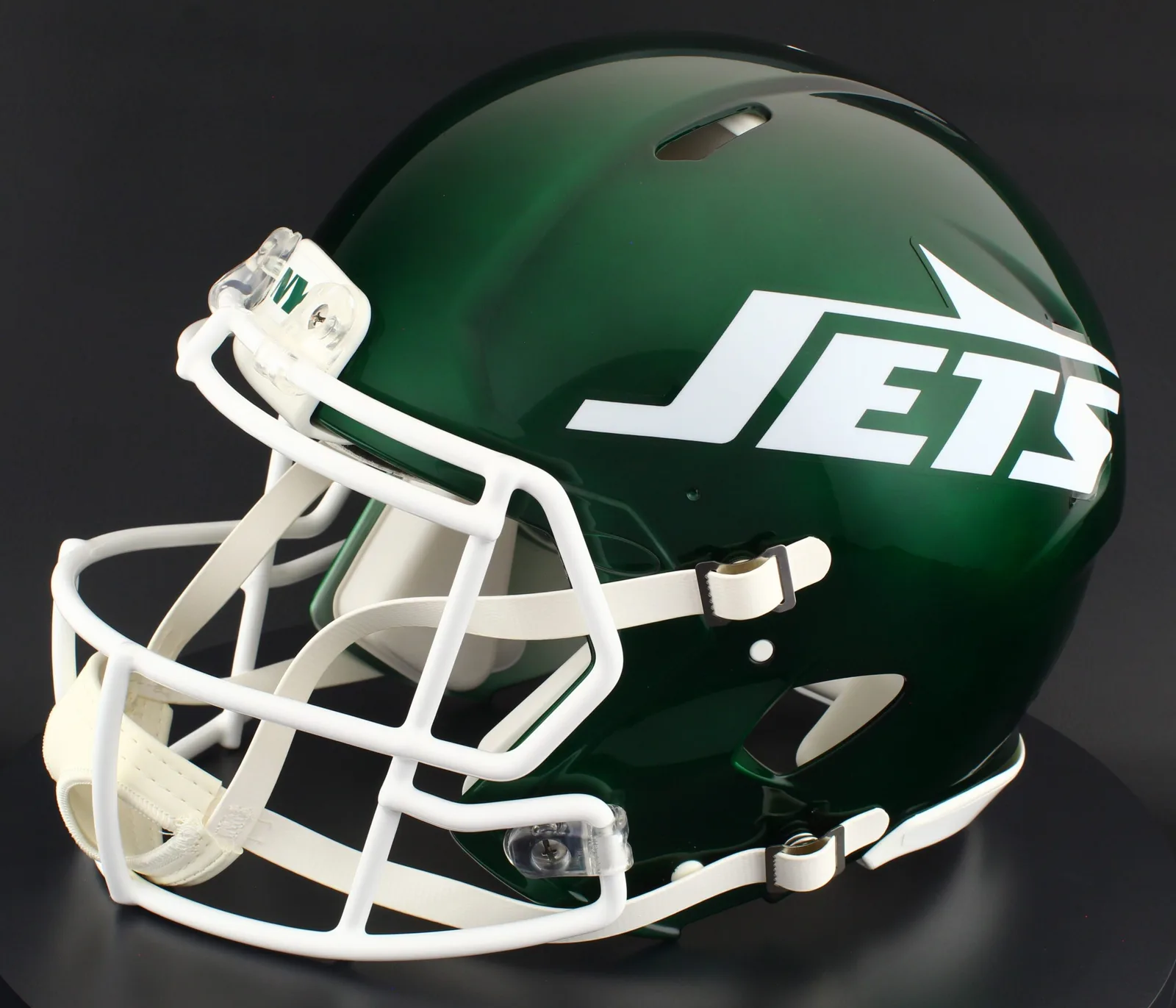 New York Jets Riddell Authentic Speed Football Helmet – Green JETS