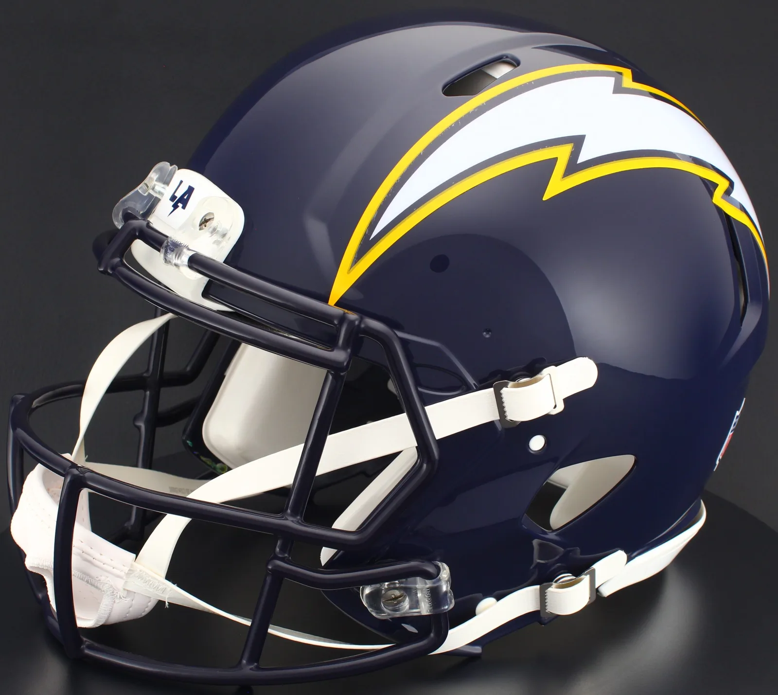Los Angeles Chargers Riddell Authentic Speed Football Helmet – 2025 Alternate On-Field