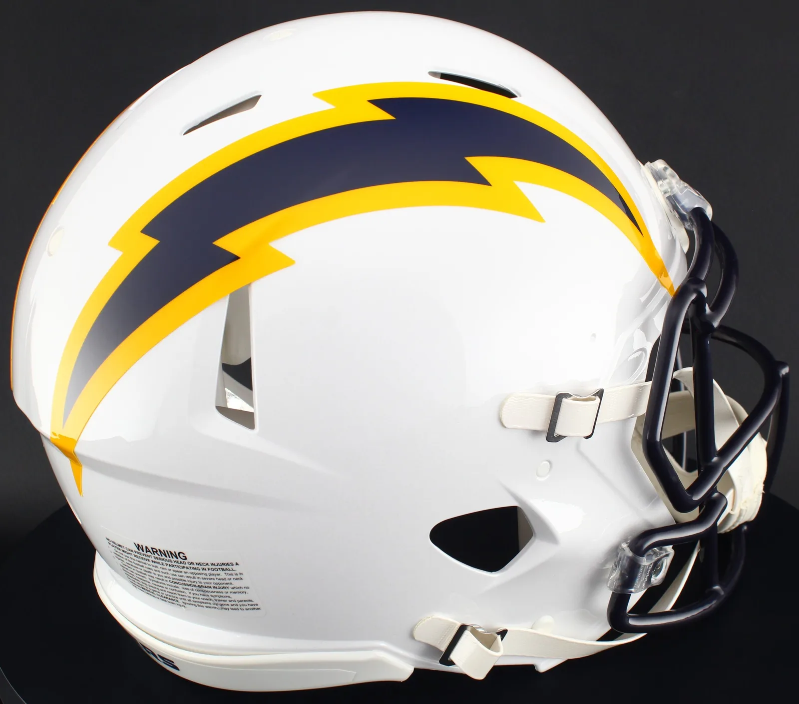 Los Angeles Chargers Riddell Authentic Speed Football Helmet – Color Rush Navy
