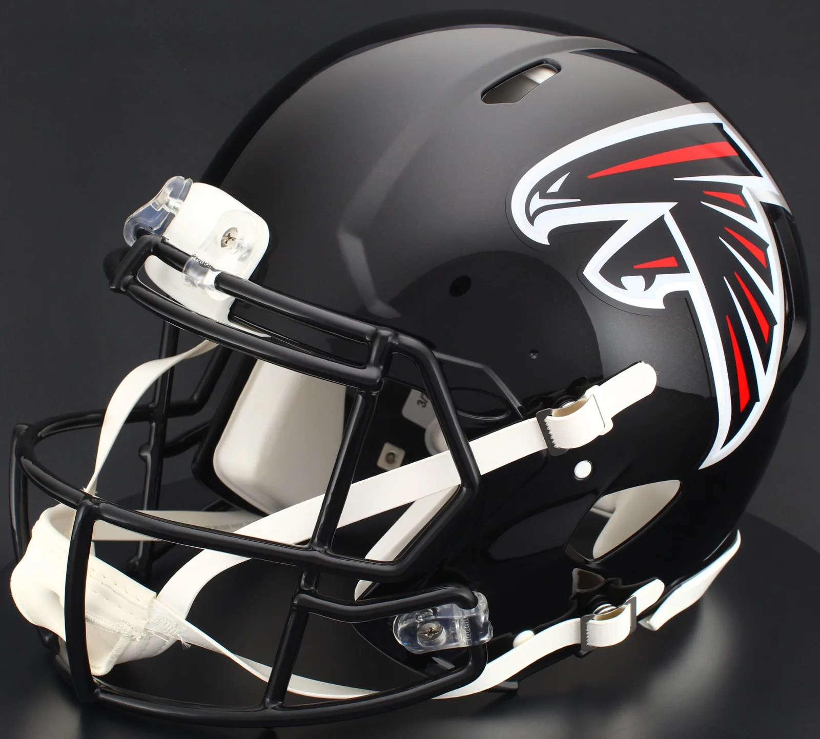 Atlanta Falcons Riddell Authentic Speed Football Helmet – 2003 to 2019 Throwback