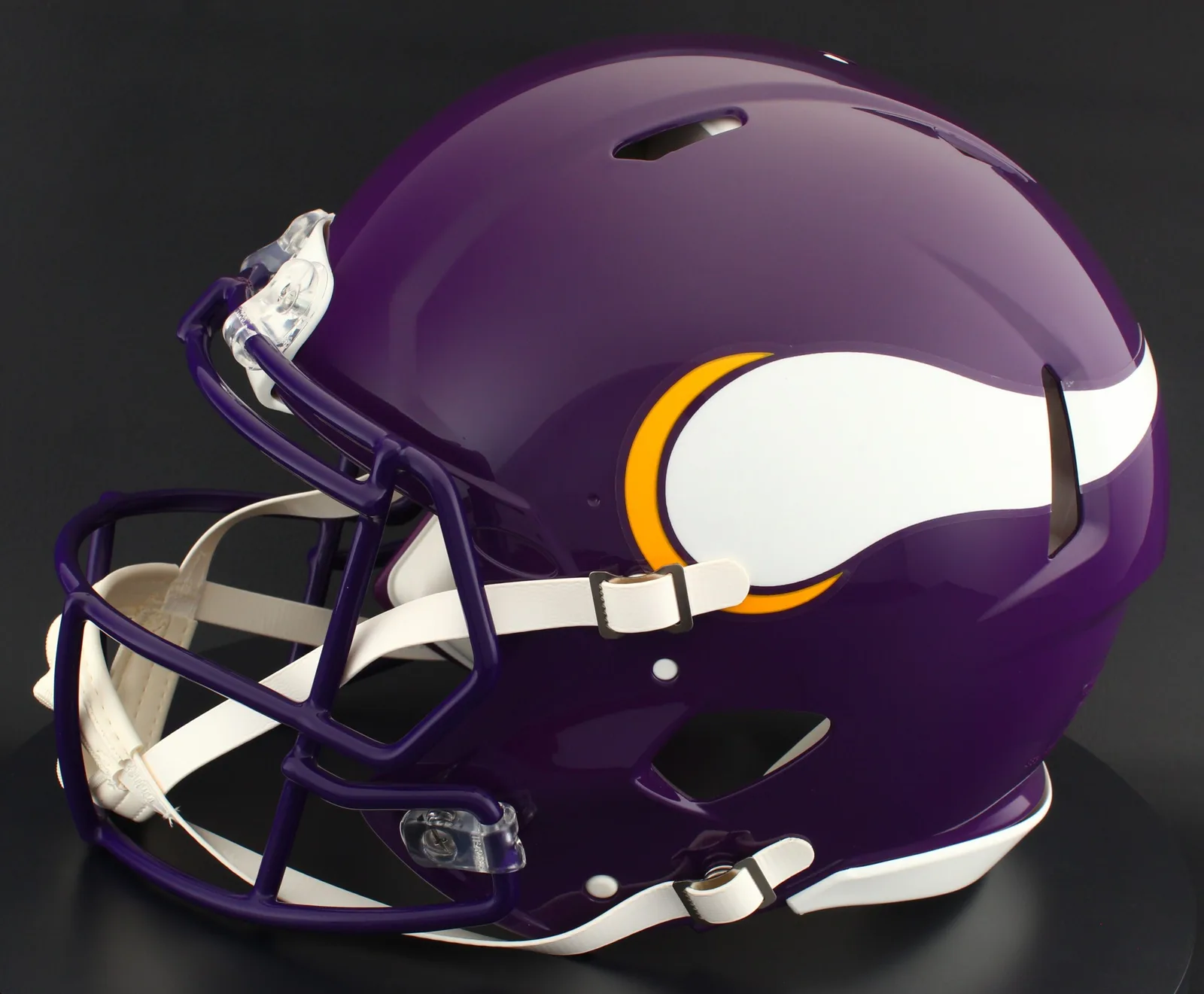 Minnesota Vikings Riddell Authentic Speed Football Helmet – 1983 to 2001 Throwback