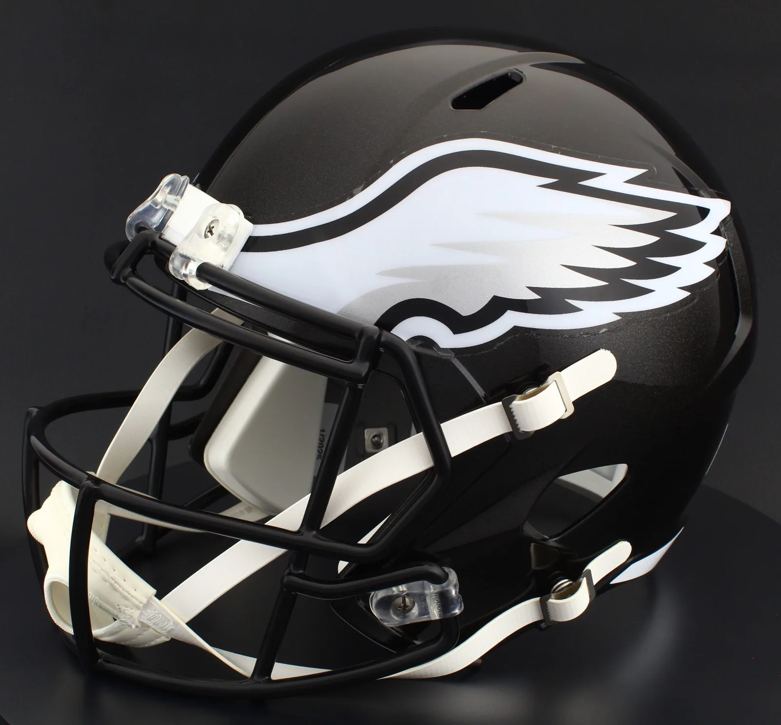 Philadelphia Eagles Riddell Replica Speed Football Helmet – 2022 Alternate On-Field Wing