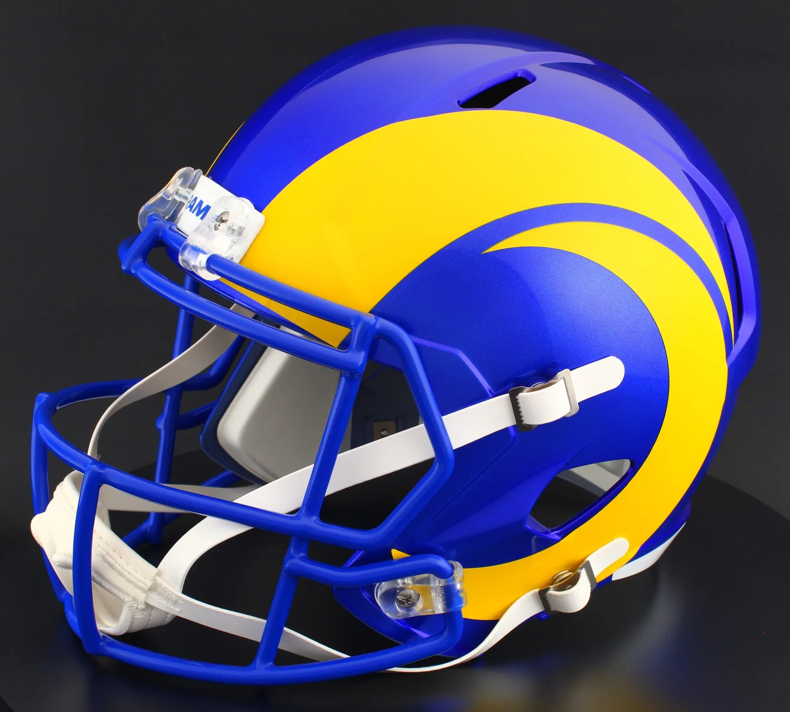 Los Angeles Rams Riddell Replica Speed Football Helmet – Royal Blue Horn