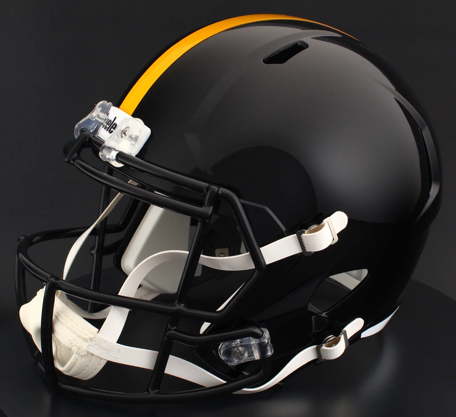 Pittsburgh Steelers Riddell Replica Speed Football Helmet – Black Steelmark