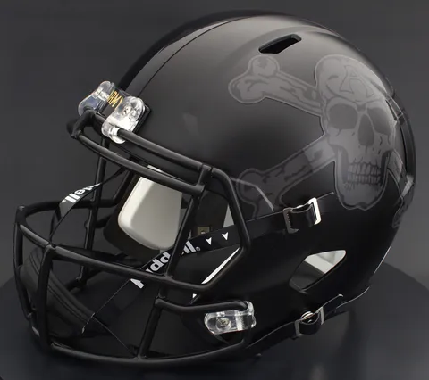 Army Black Knights Riddell Replica Speed Football Helmet – Skull and Crossbones