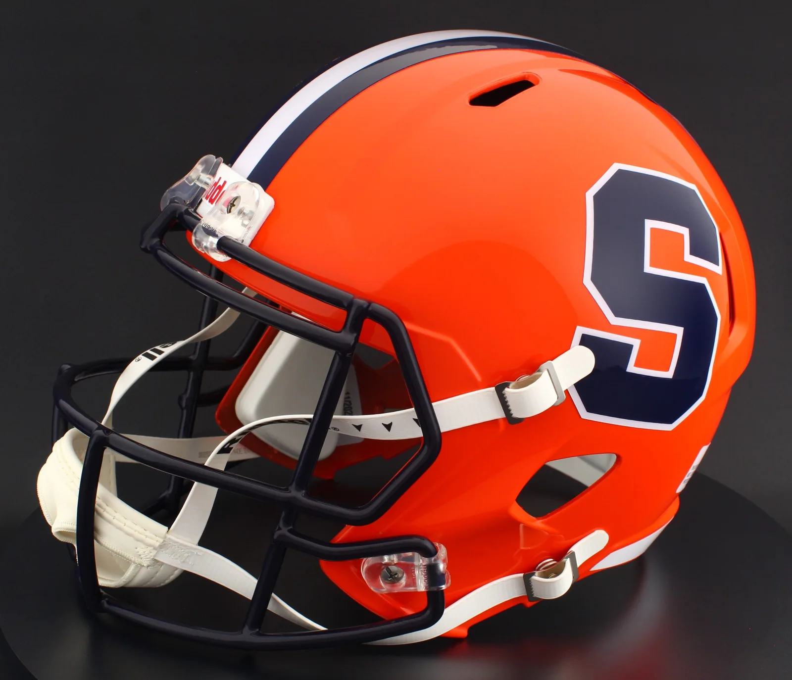 Syracuse Orange Riddell Replica Speed Football Helmet – Orange Block “S”