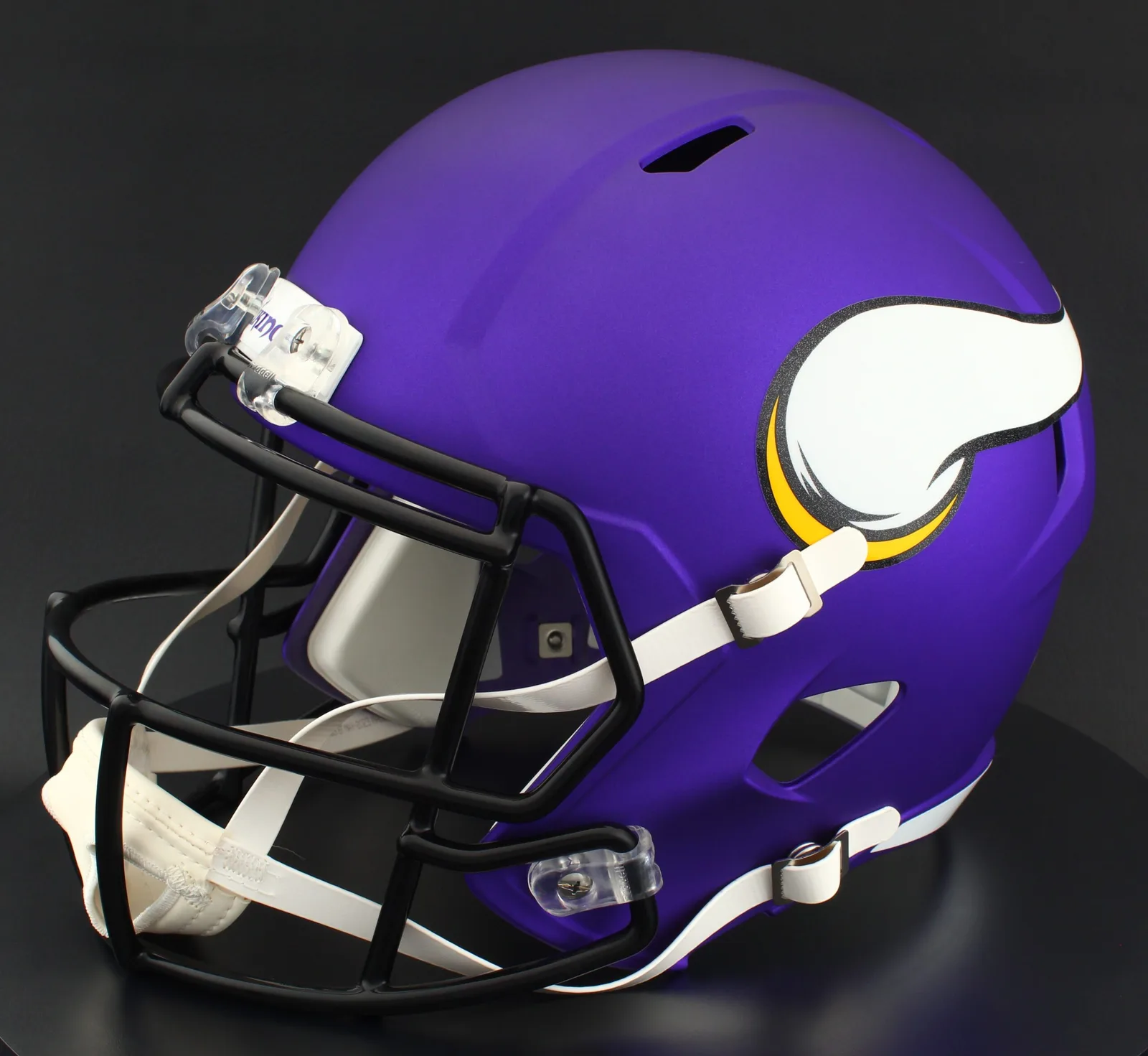 Minnesota Vikings Riddell Authentic Speed Football Helmet – Satin Purple