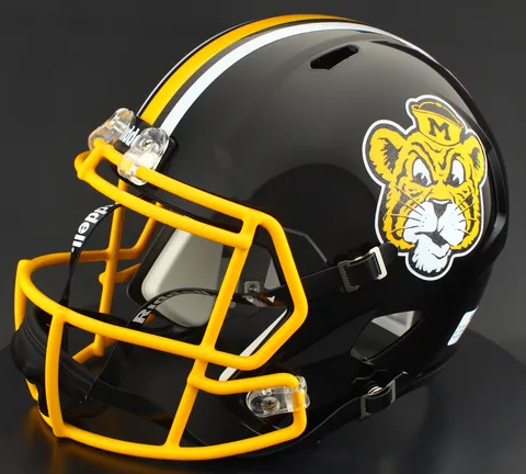 Missouri Tigers Riddell Replica Speed Football Helmet – Sailor Tiger