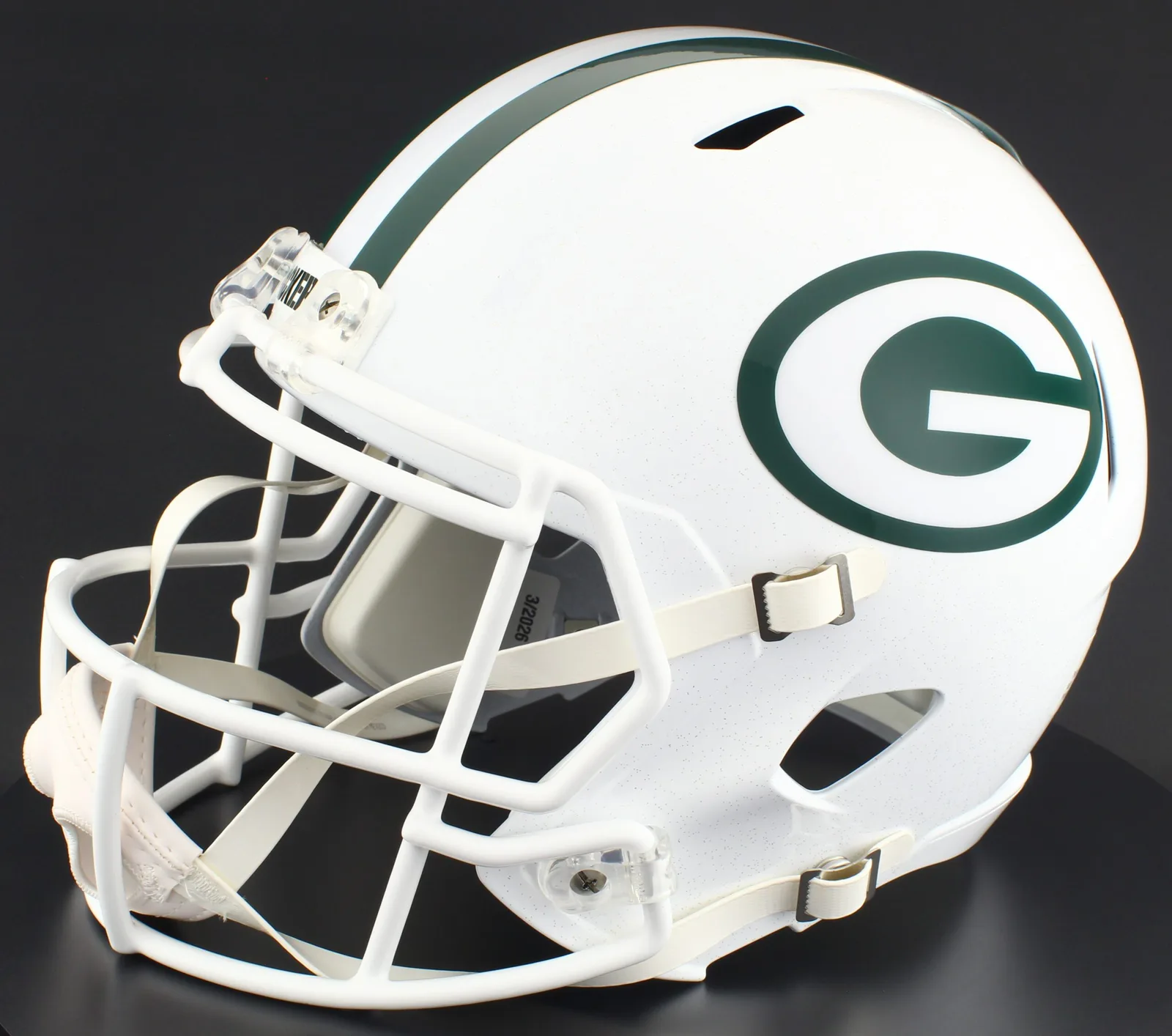 Green Bay Packers Riddell Replica Speed Football Helmet – 2024 Alternate On-Field