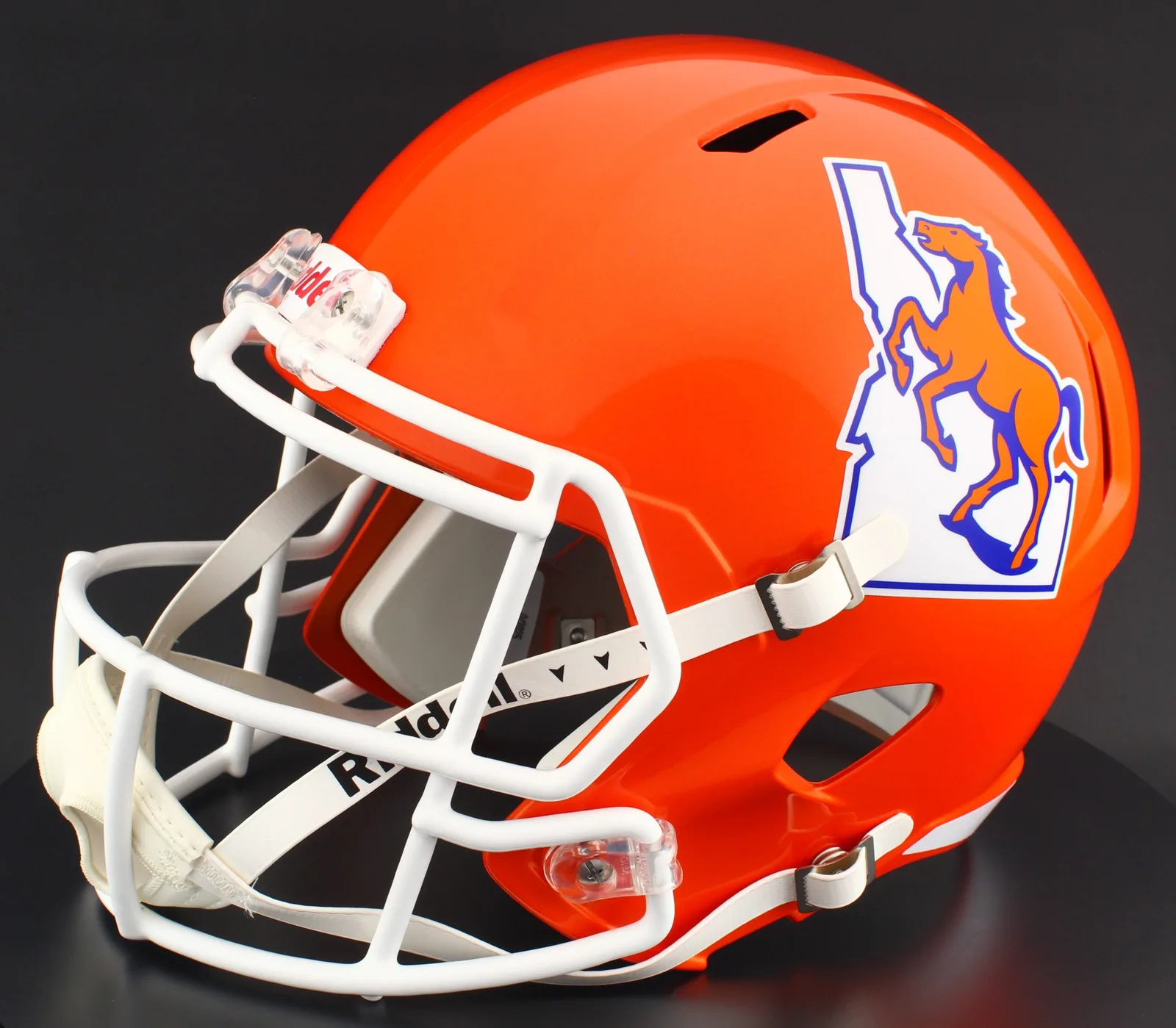 Boise State Broncos Riddell Replica Speed Football Helmet – Orange