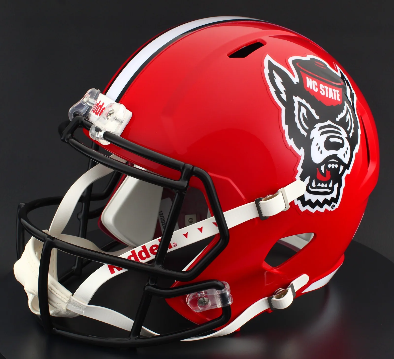 NC State Wolfpack Riddell Replica Speed Football Helmet – Red Tuffy