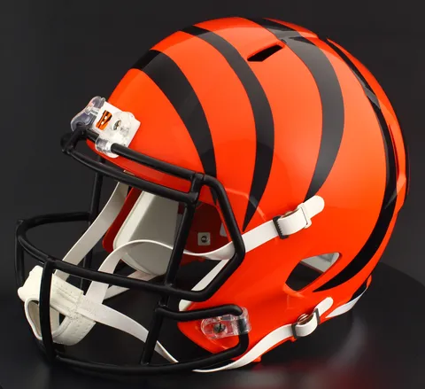 Cincinnati Bengals Riddell Authentic Speed Football Helmet