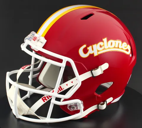 Iowa State Cyclones Riddell Replica Speed Football Helmet – Cyclones Red