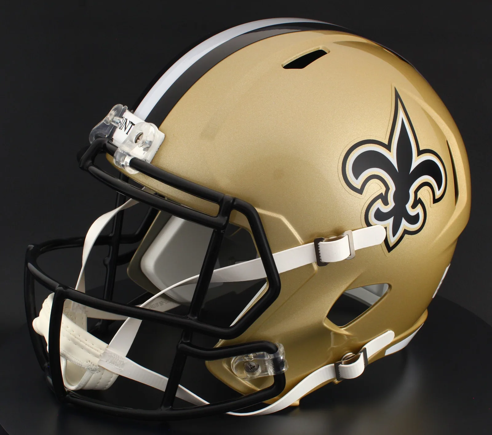 New Orleans Saints Riddell Replica Speed Football Helmet