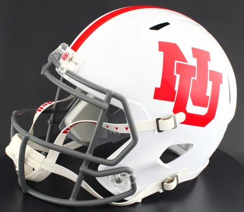 Nebraska Cornhuskers Riddell Replica Speed Football Helmet – White Alternate NU