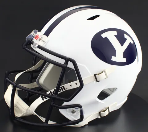 BYU Cougars Riddell Replica Speed Football Helmet