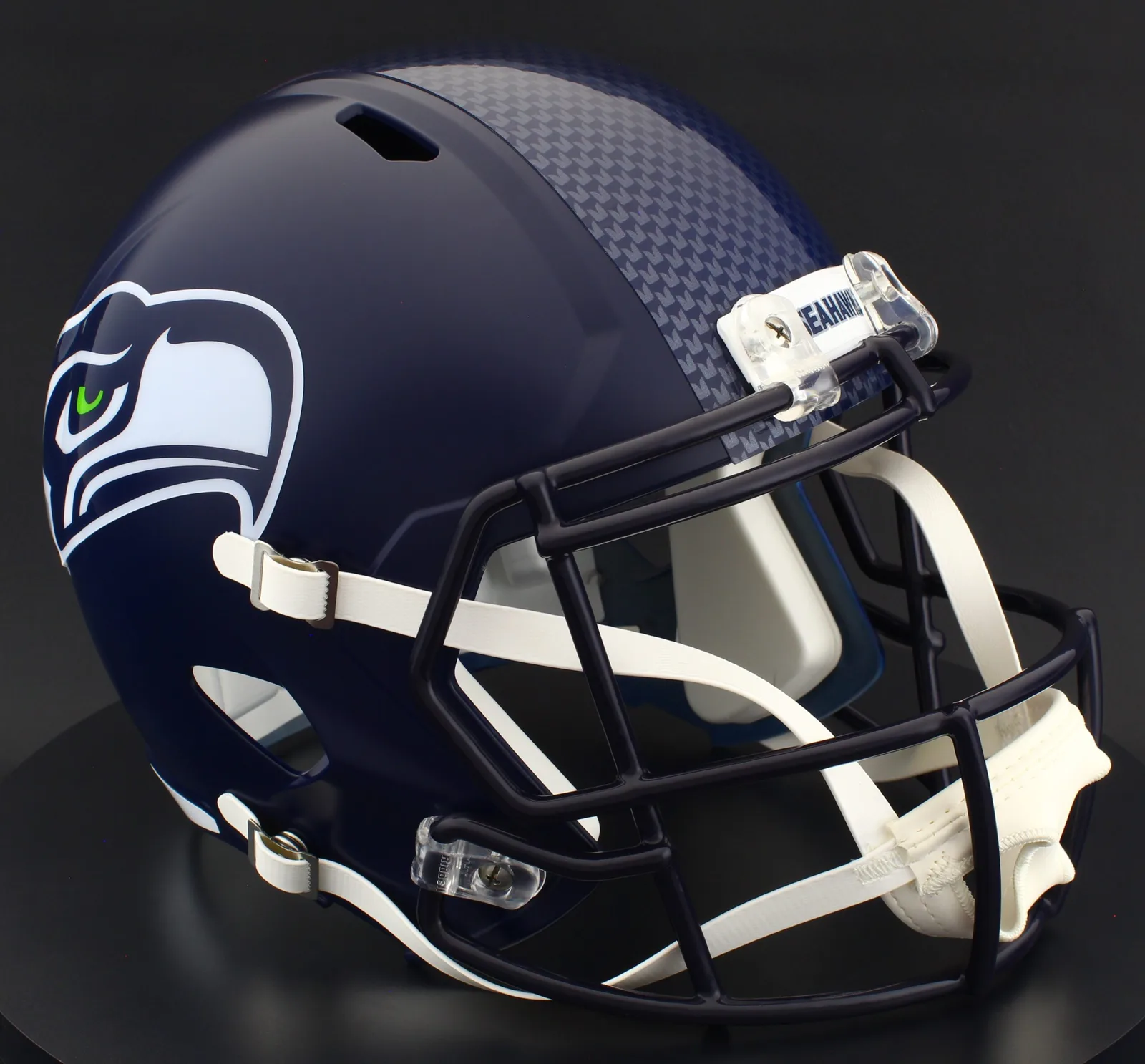 Seattle Seahawks Riddell Replica Speed Football Helmet – Matte Navy