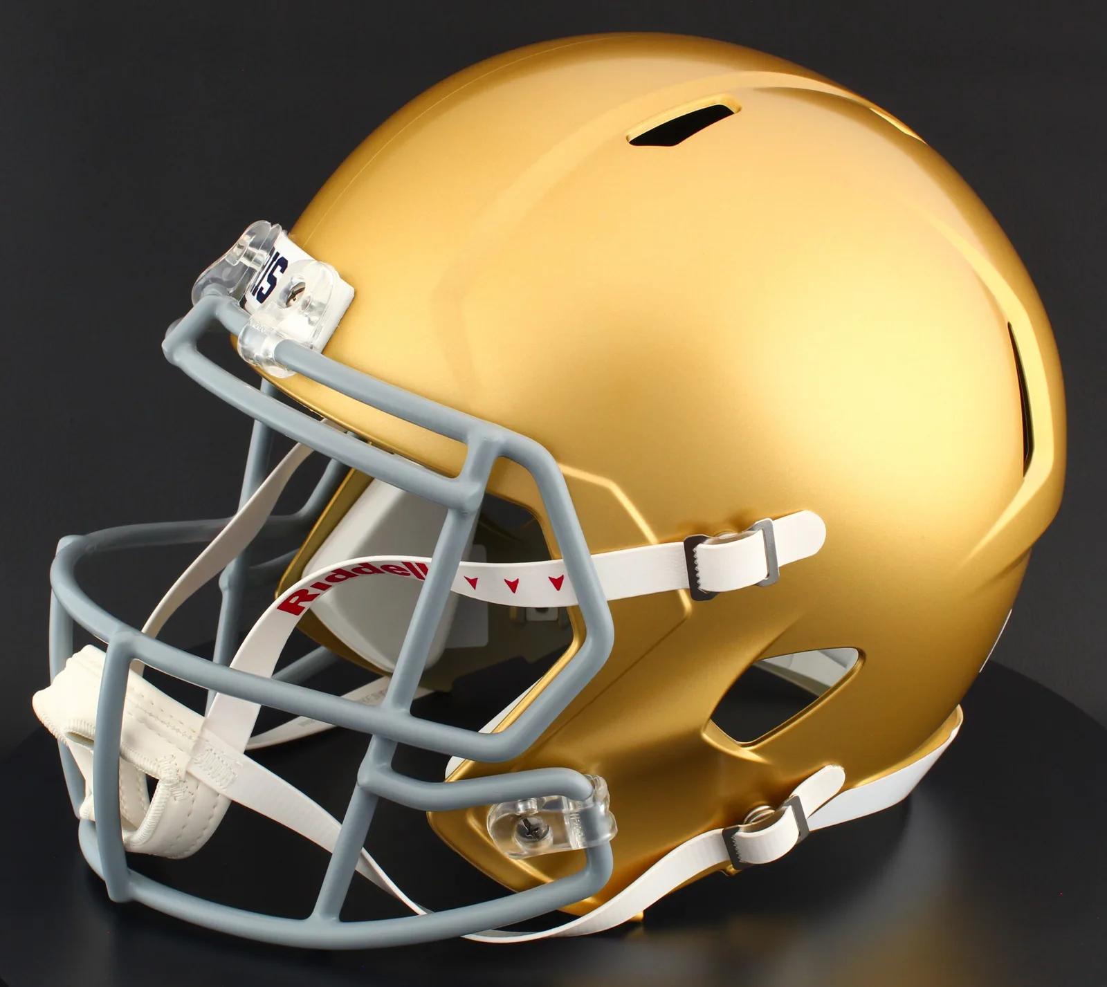 Notre Dame Fighting Irish Riddell Replica Speed Football Helmet – Gold
