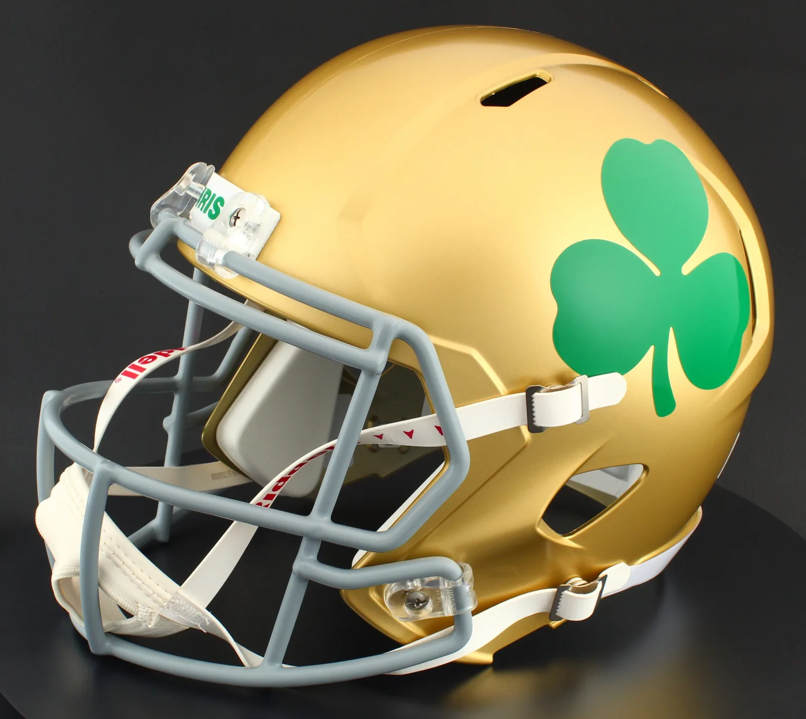 Notre Dame Fighting Irish Riddell Replica Speed Football Helmet – Shamrock