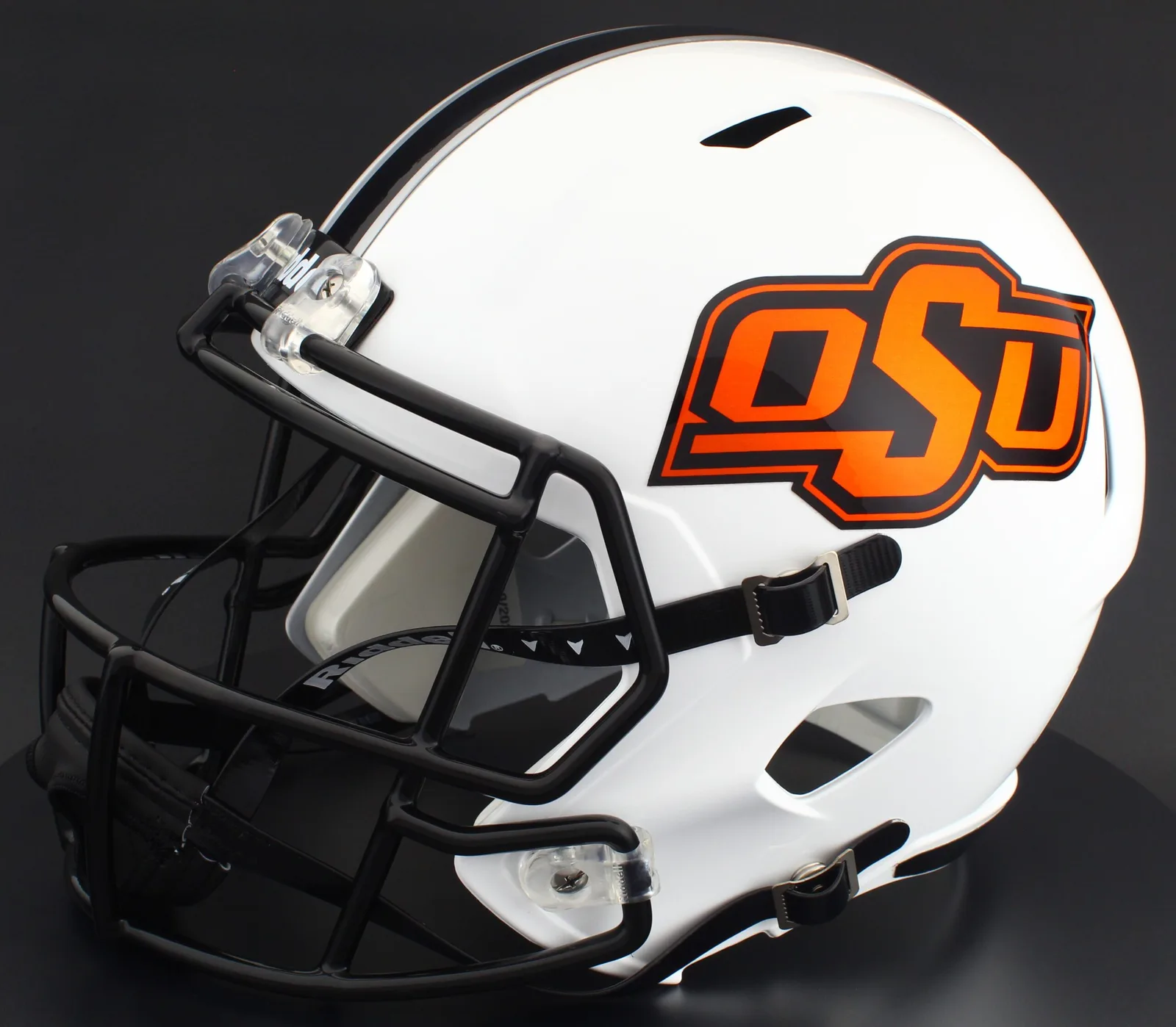 Oklahoma State Cowboys Riddell Replica Speed Football Helmet – Chrome Decal, Chrome Decal