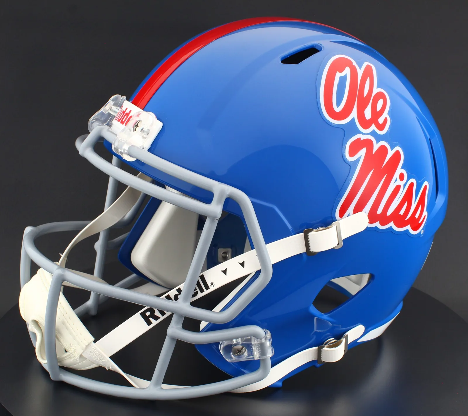 Ole Miss Rebels Riddell Replica Speed Football Helmet – Powder Blue