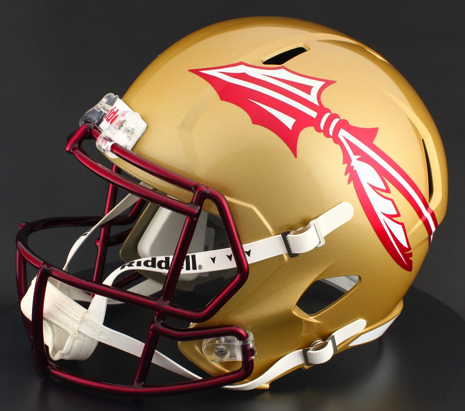 Florida State Seminoles Riddell Replica Speed Football Helmet – Metallic Paint