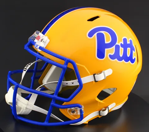 Pittsburgh Panthers Riddell Replica Speed Football Helmet – Gold