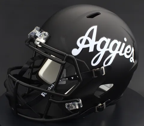 Texas A&M Aggies Riddell Replica Speed Football Helmet – Script