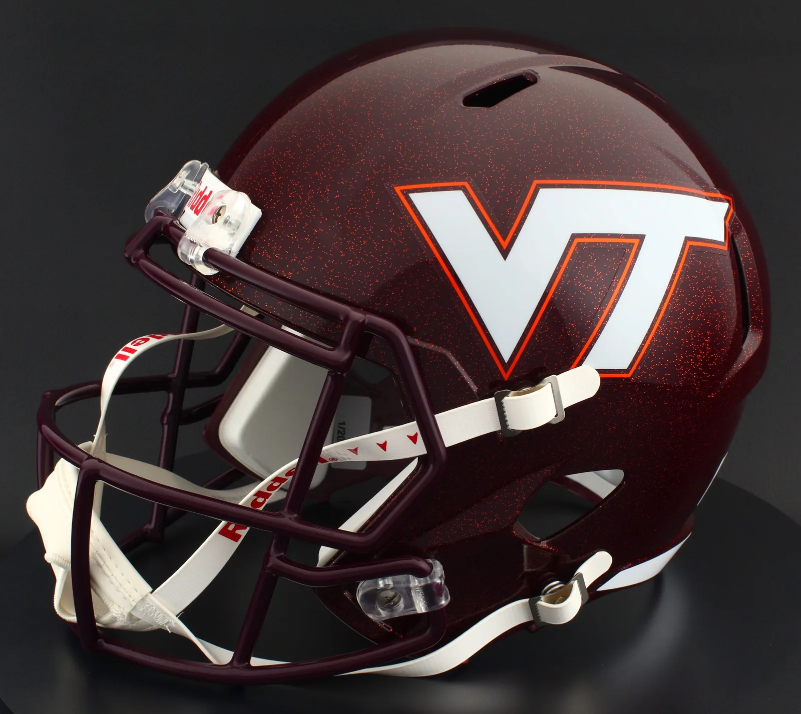 Virginia Tech Hokies Riddell Replica Speed Football Helmet – Maroon
