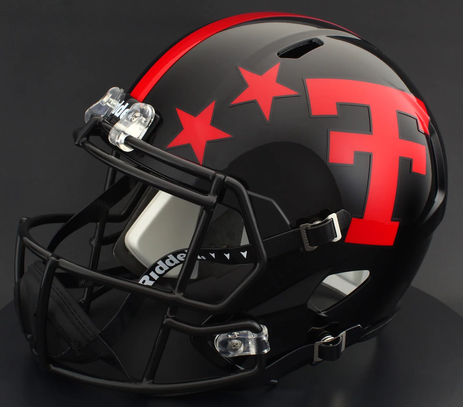 Texas Tech Red Raiders Riddell Replica Speed Football Helmet – 100 Year