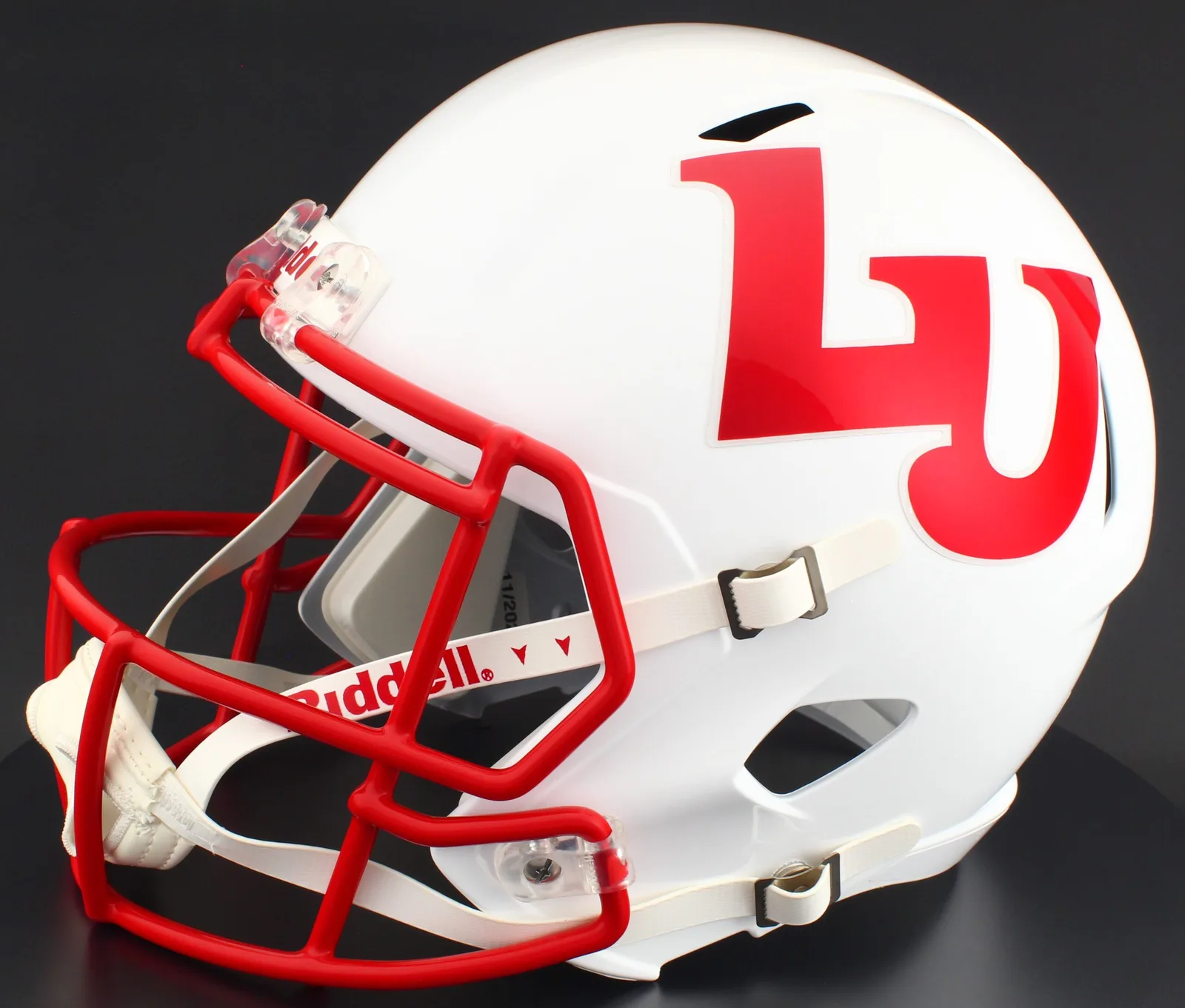 Liberty Flames Riddell Replica Speed Football Helmet – White Alternate LU