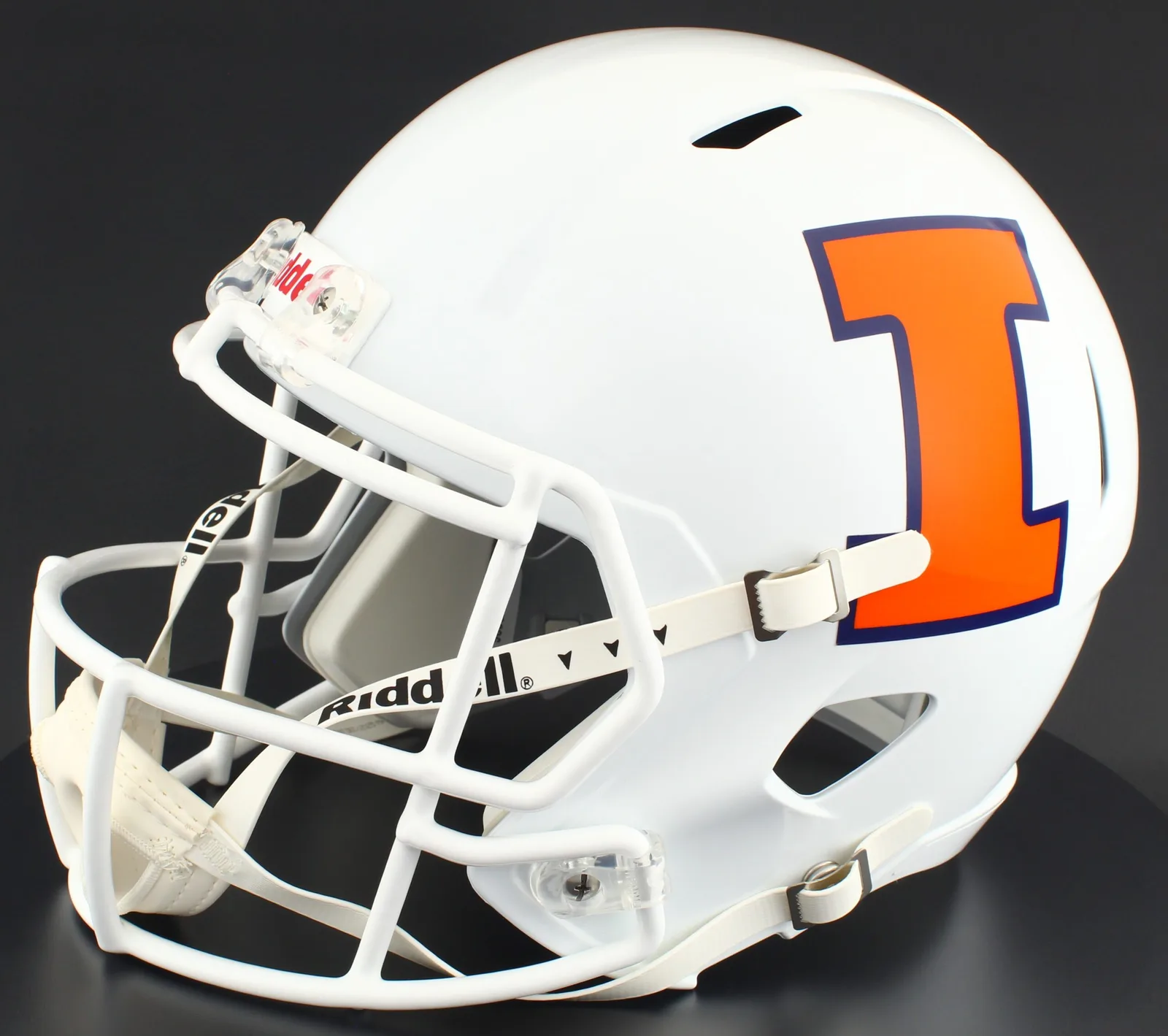 Illinois Fighting Illini Riddell Replica Speed Football Helmet – Satin
