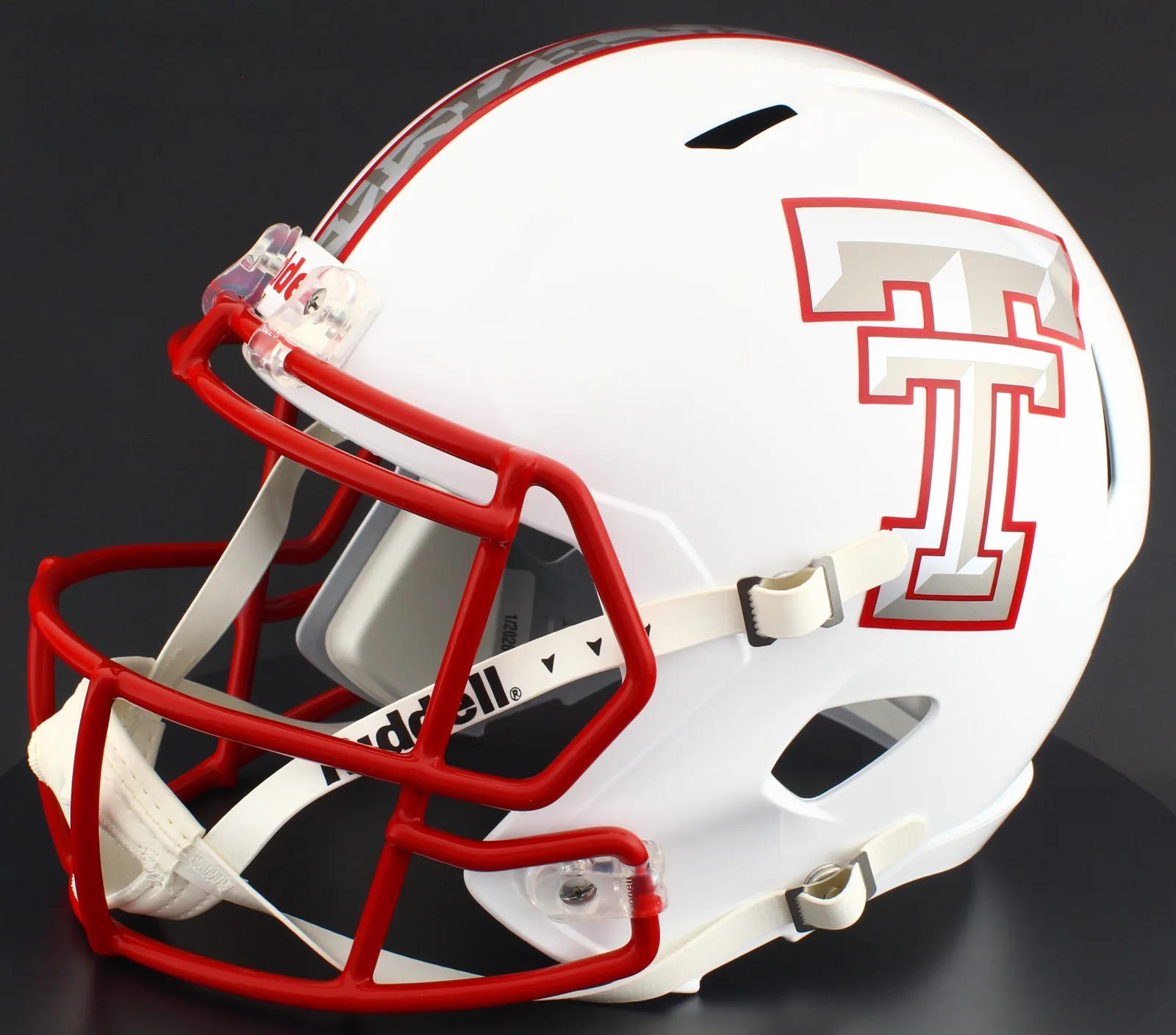 Texas Tech Red Raiders Riddell Replica Speed Football Helmet – Galvaniced