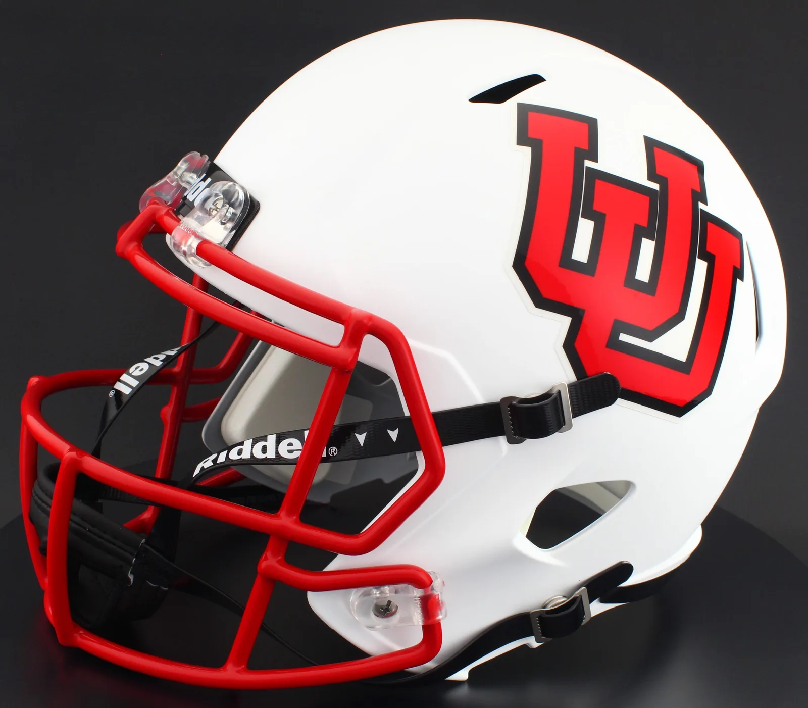 Utah Utes Riddell Replica Speed Football Helmet – Interlocking U