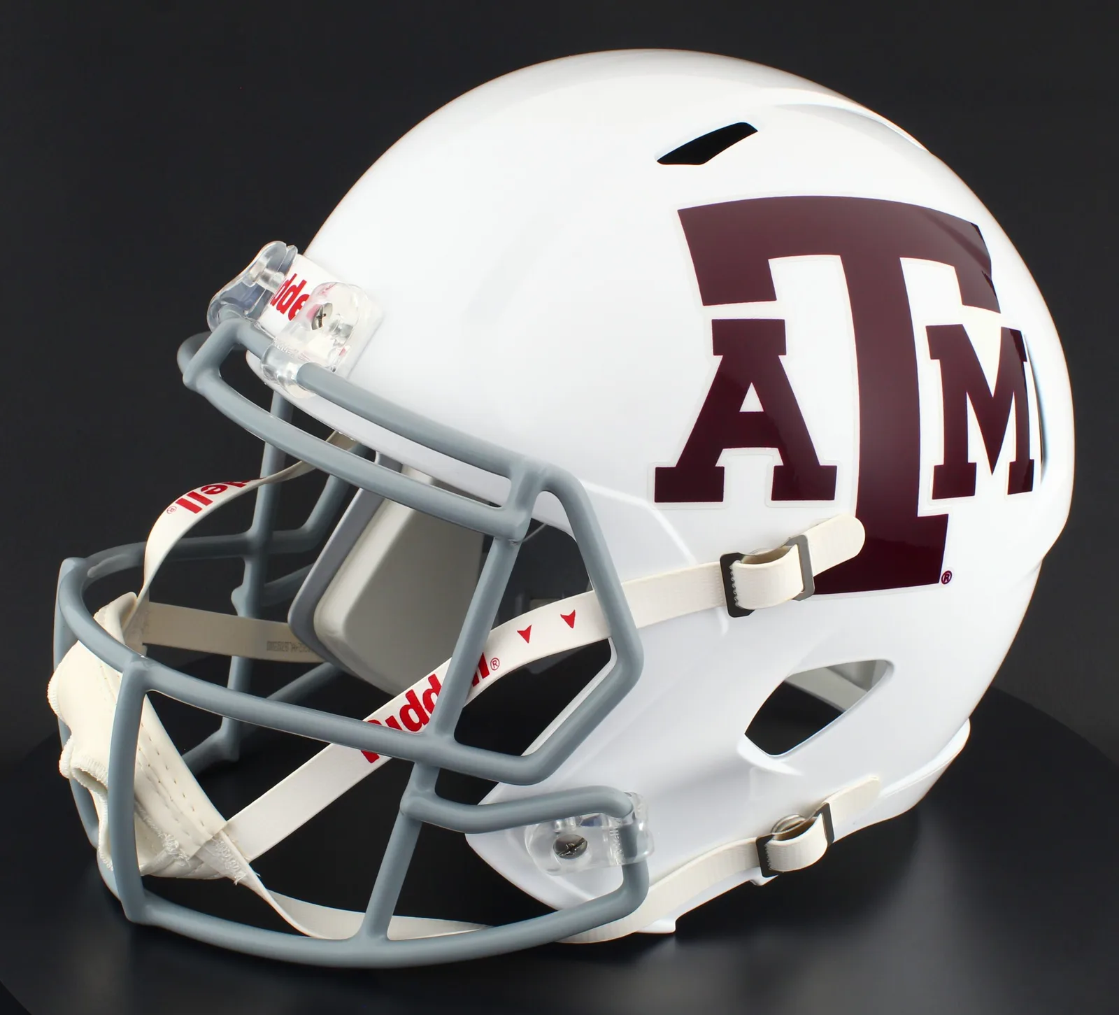 Texas A&M Aggies Riddell Replica Speed Football Helmet – White